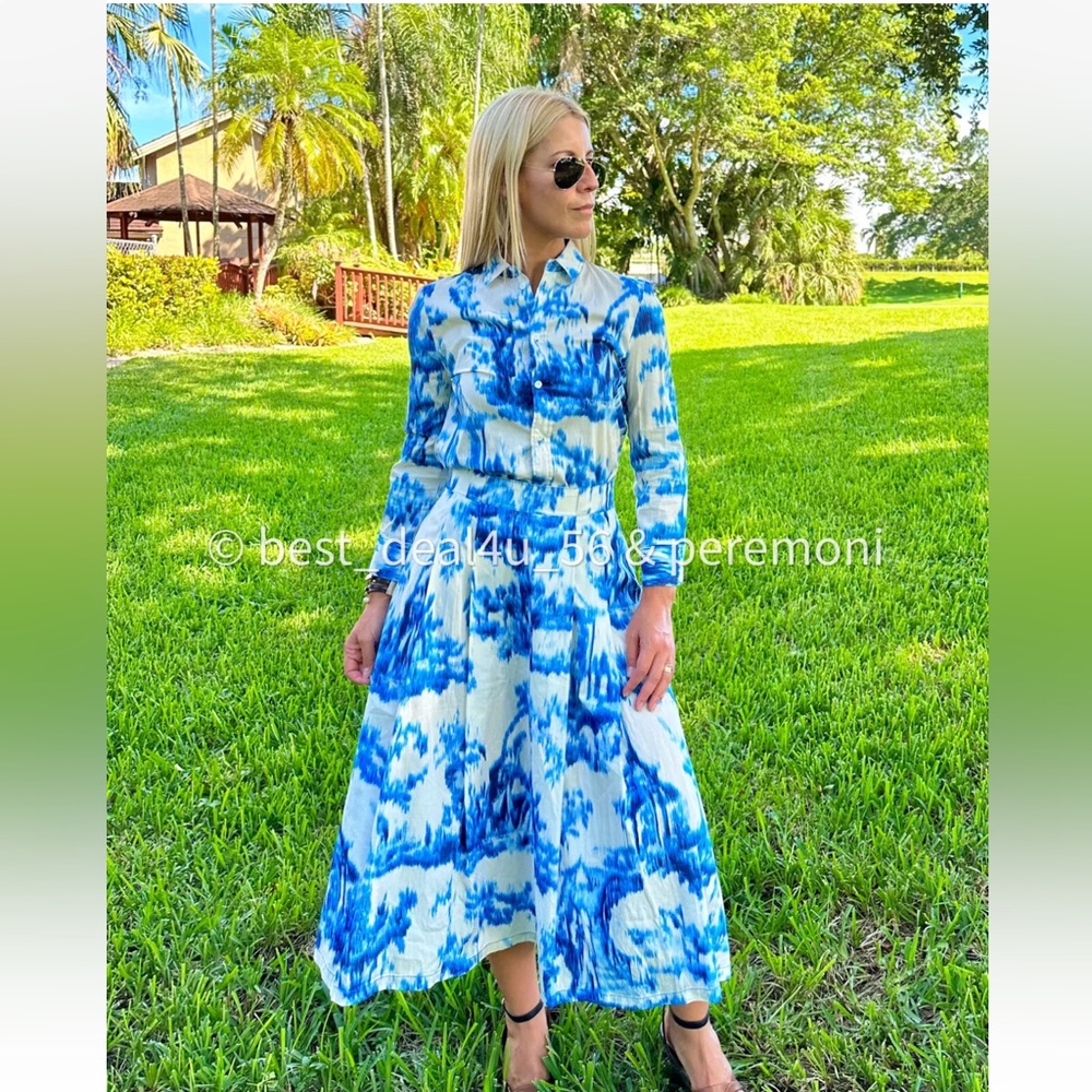 Zara 2pc ZW Collection Co Ord Skirt Set XS/S NWT - Picture 2 of 14